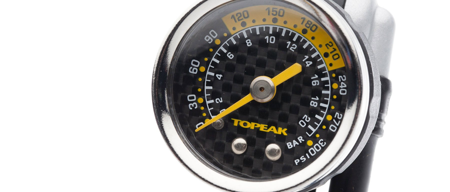 Topeak Pocket Shock DXG with Dial Guage