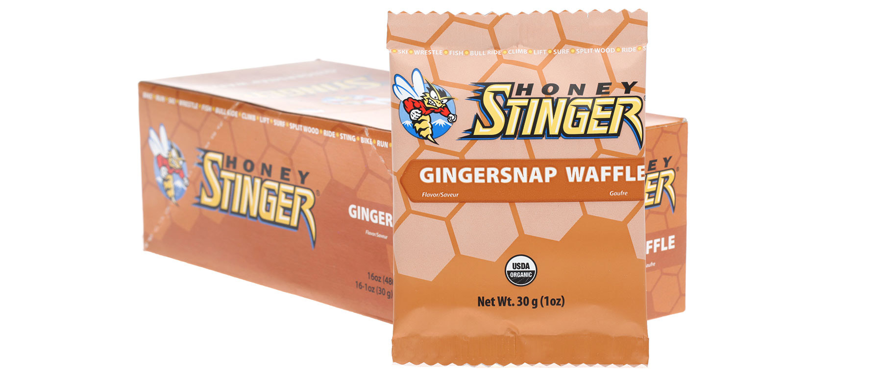 Honey Stinger Waffle Box of 16