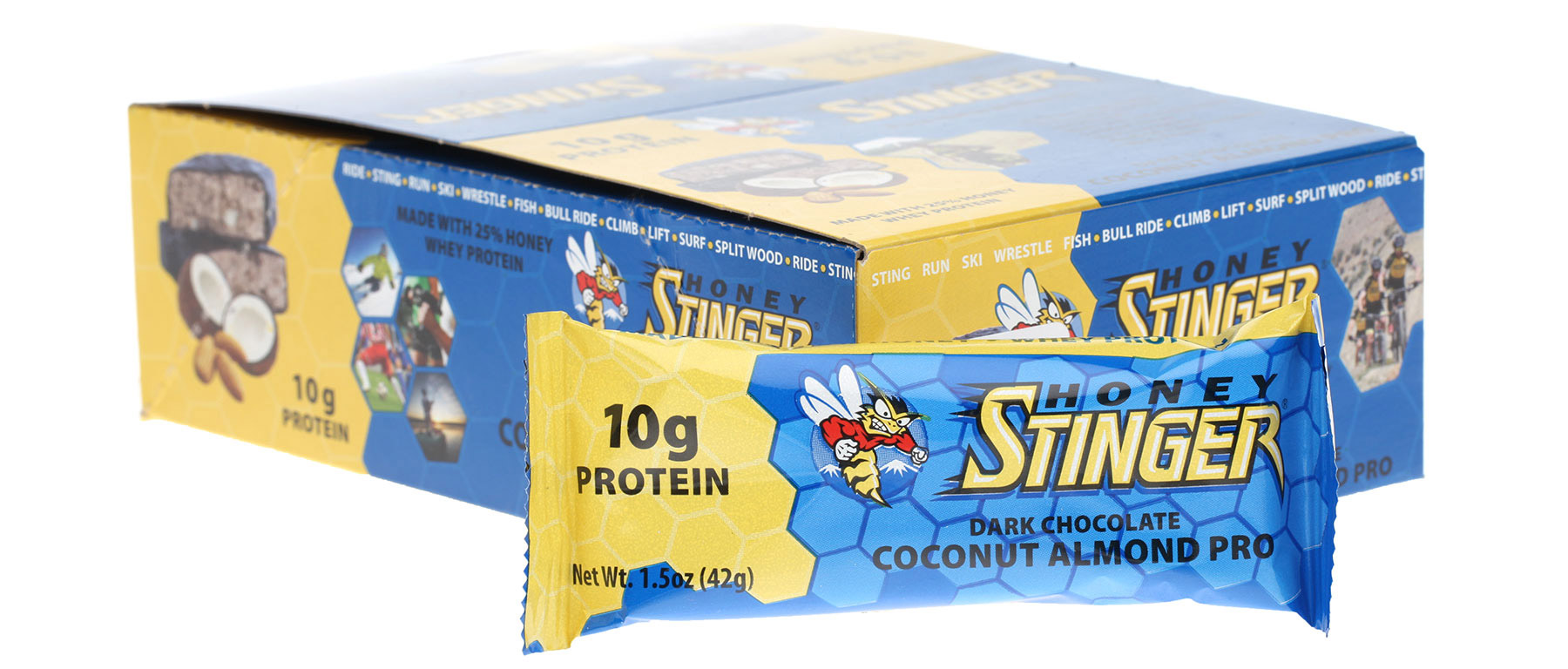 Honey Stinger Protein Bar - Box of 15
