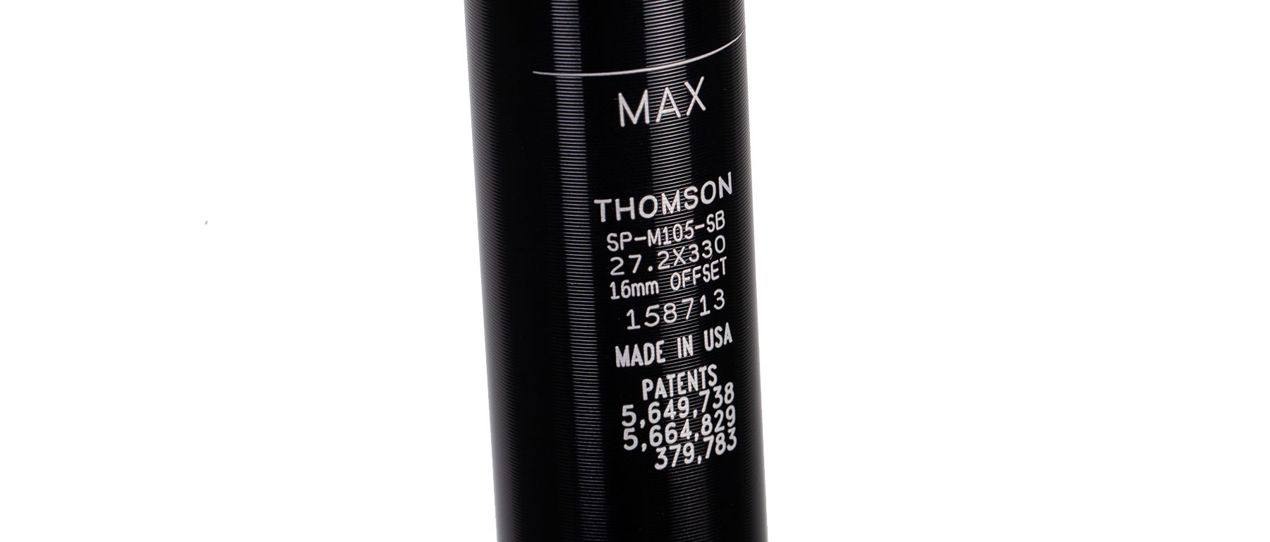 Thomson Masterpiece Setback Seatpost