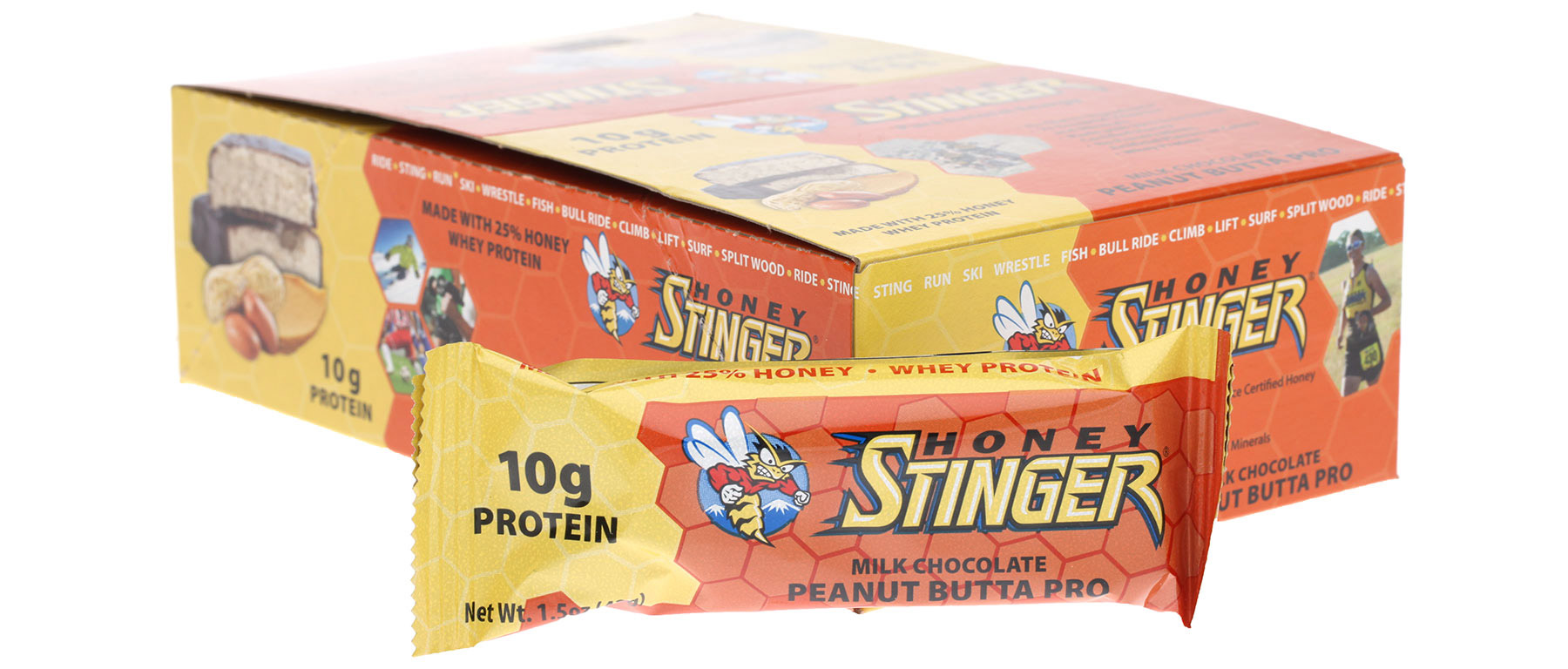 Honey Stinger Protein Bar - Box of 15