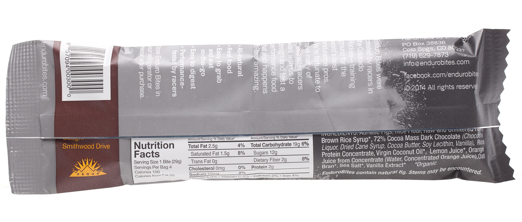 Enduro Bites Performance Bars - Box of 12