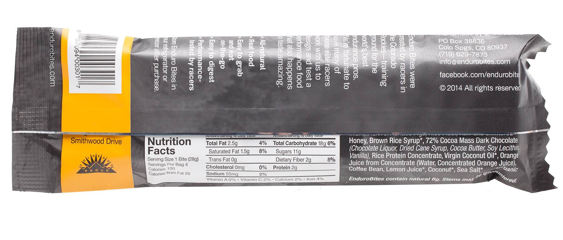 Enduro Bites Performance Bars - Box of 12