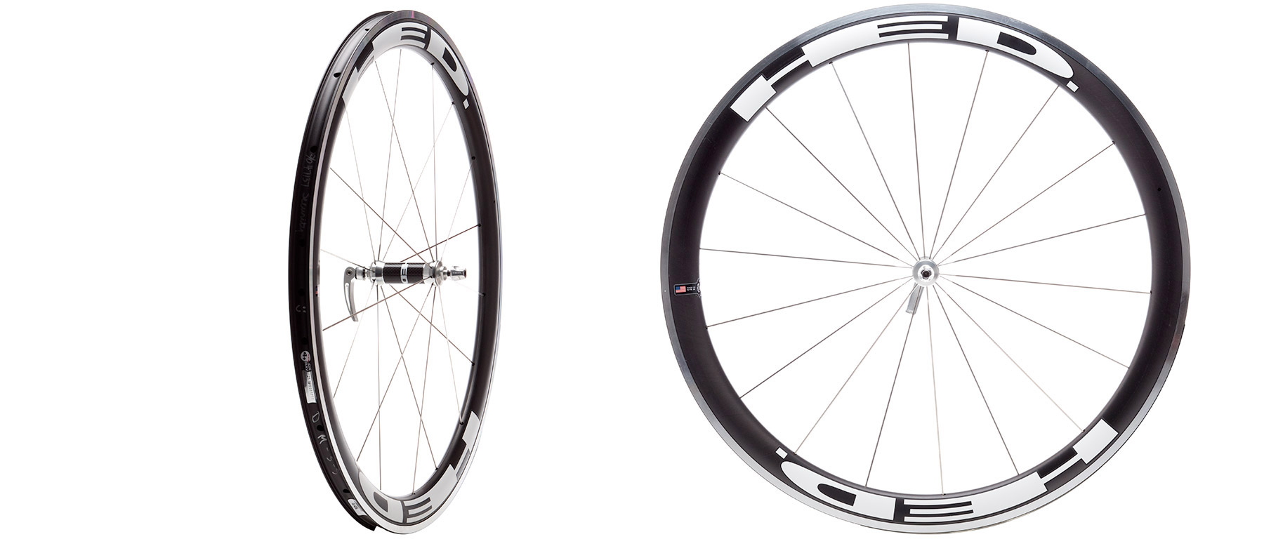 HED Jet 4 Plus Flamme Rouge Clincher Wheelset
