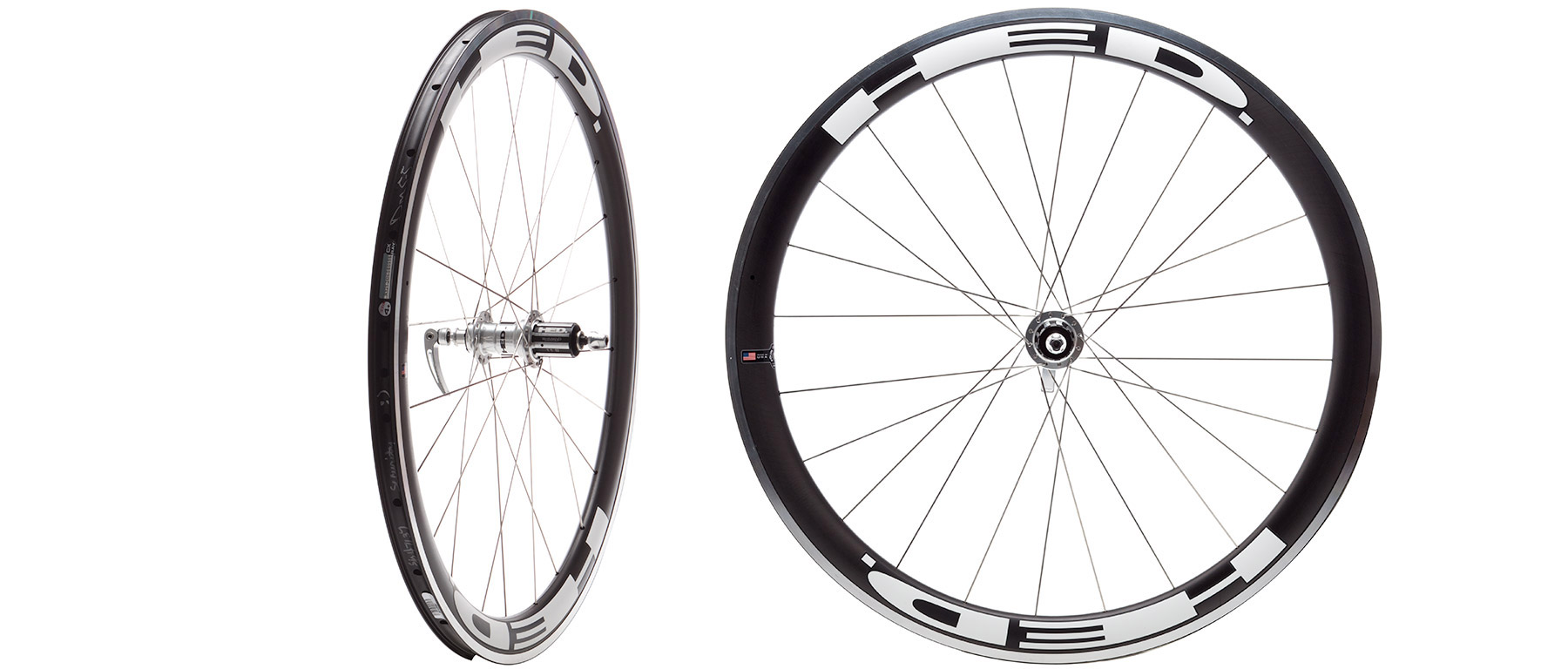 HED Jet 4 Plus Flamme Rouge Clincher Wheelset