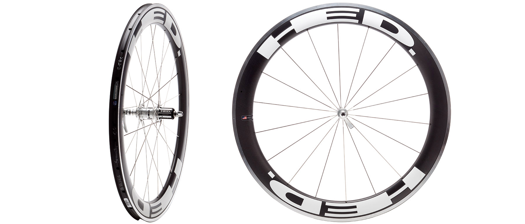 HED Jet 6 Plus Flamme Rouge Clincher Wheelset
