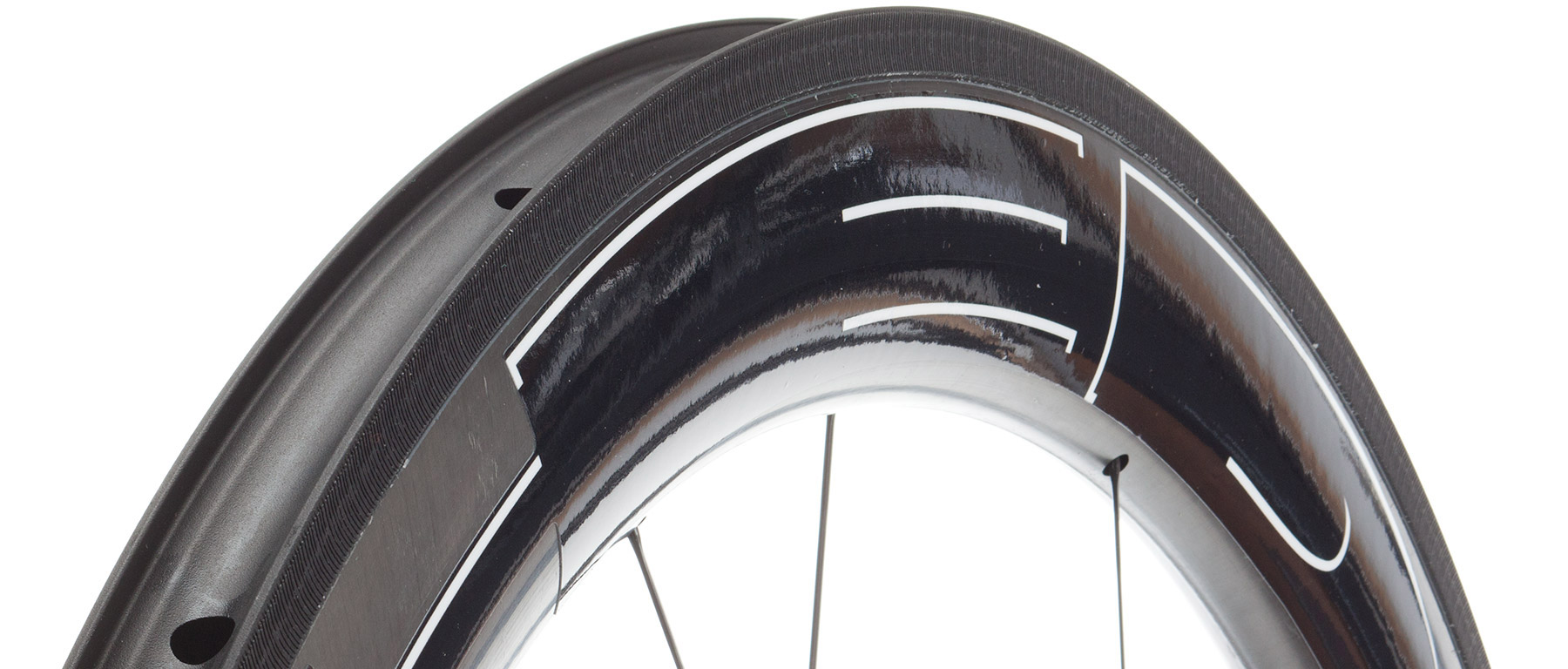 HED Jet 6 Black Front Wheel