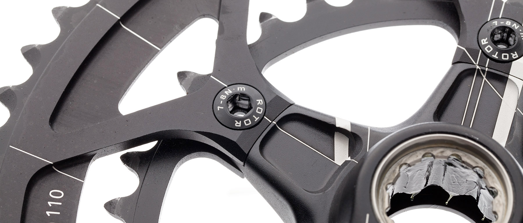 Rotor 3D30 BBRight Crankset with Chainrings Excel Sports | Shop