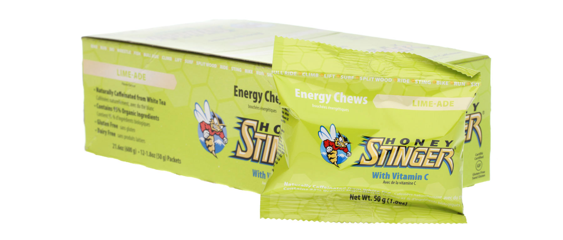Honey Stinger Chews Box of 12