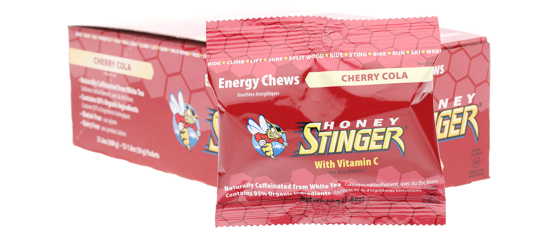 Honey Stinger Chews Box of 12