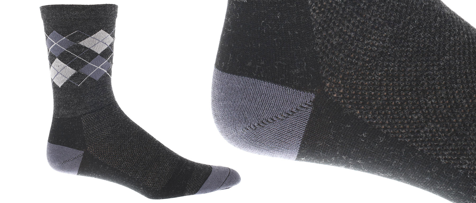 DeFeet WoolEator 5in Argyle Sock