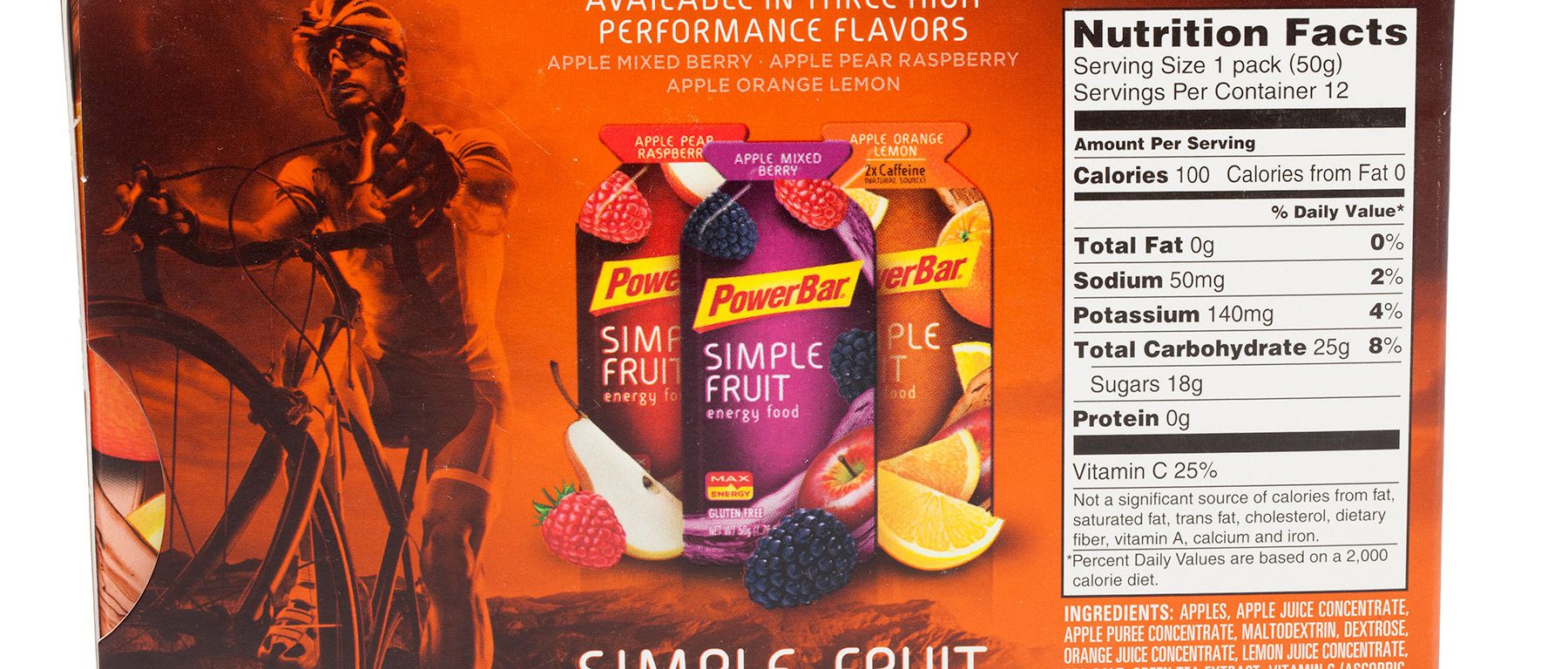 PowerBar Simple Fruit Energy Food