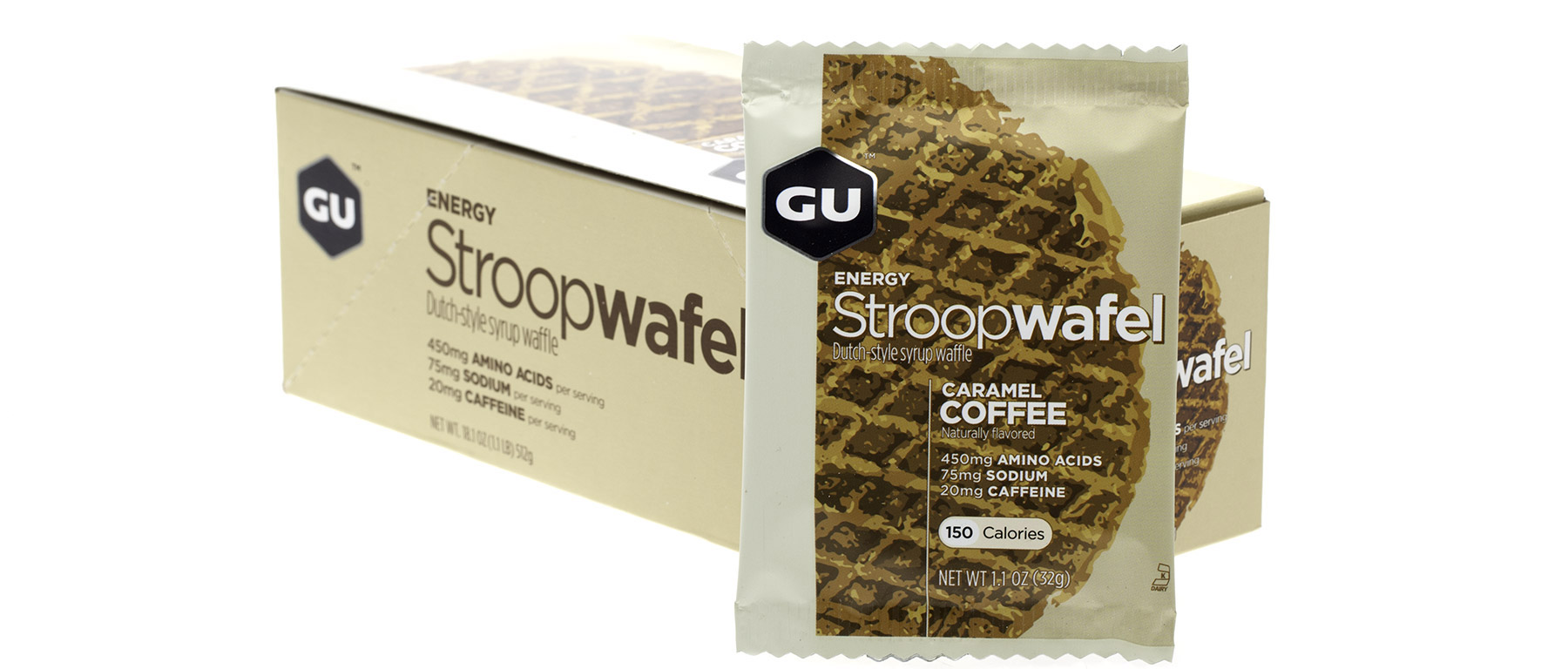 GU Stroopwafel 16 Count Box