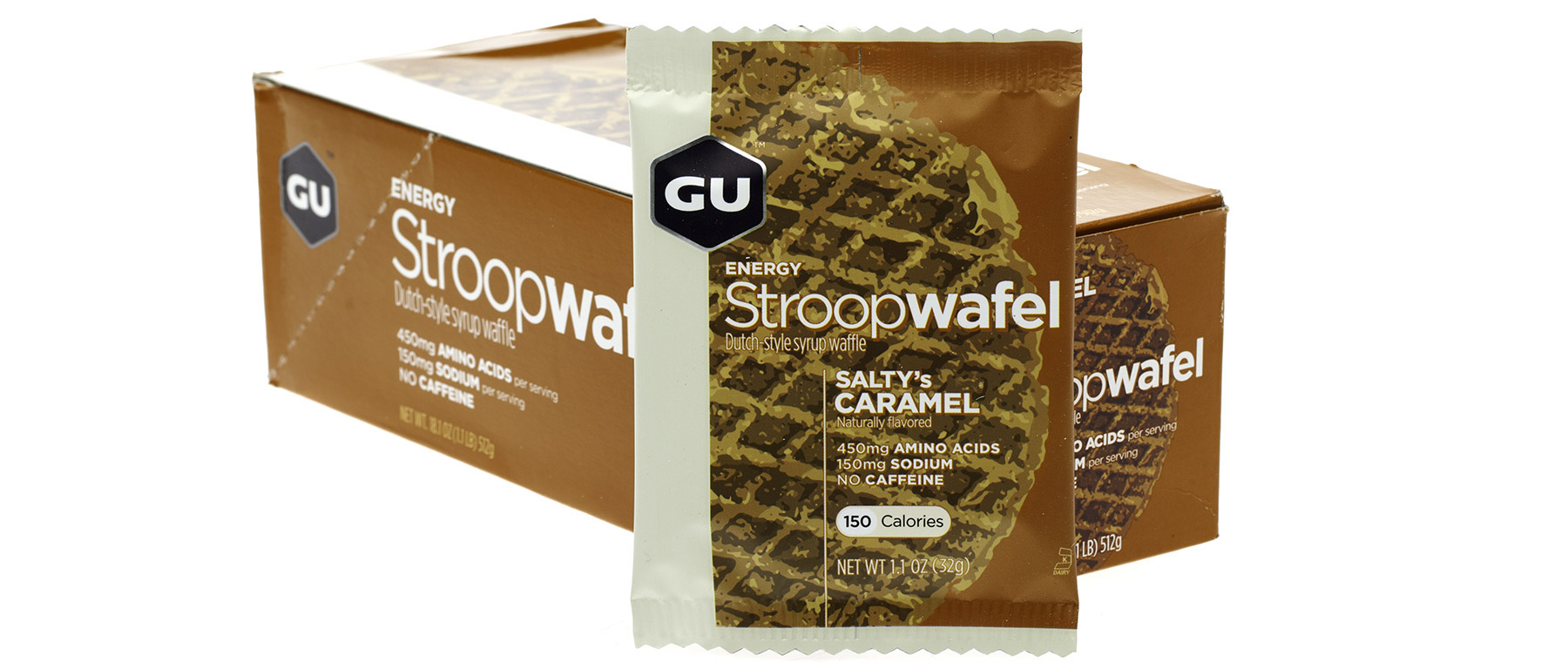 GU Stroopwafel 16 Count Box