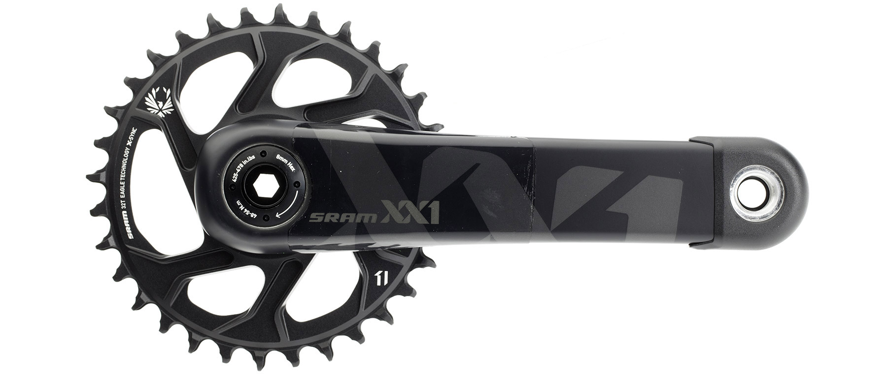 SRAM XX1 Eagle 12-Speed BB30 Crankset