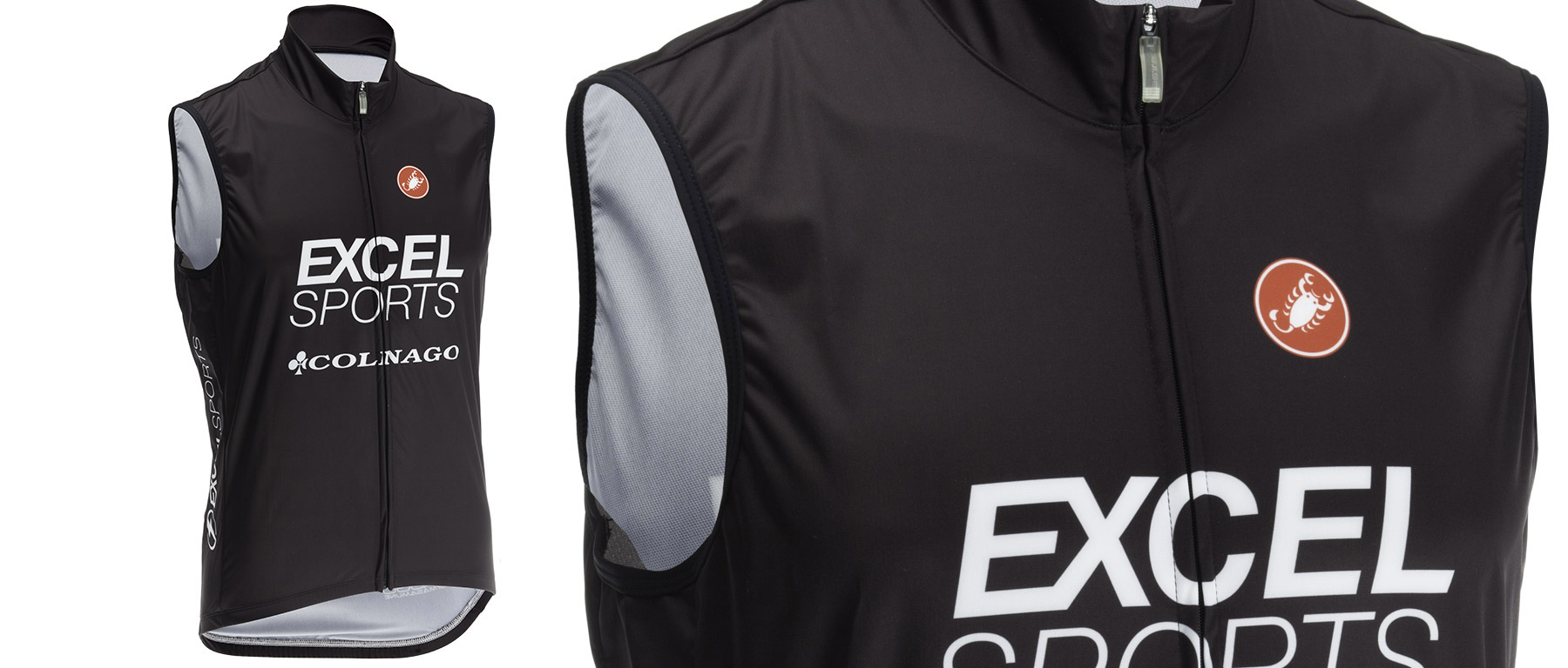Castelli Excel Sports Team Wind Vest