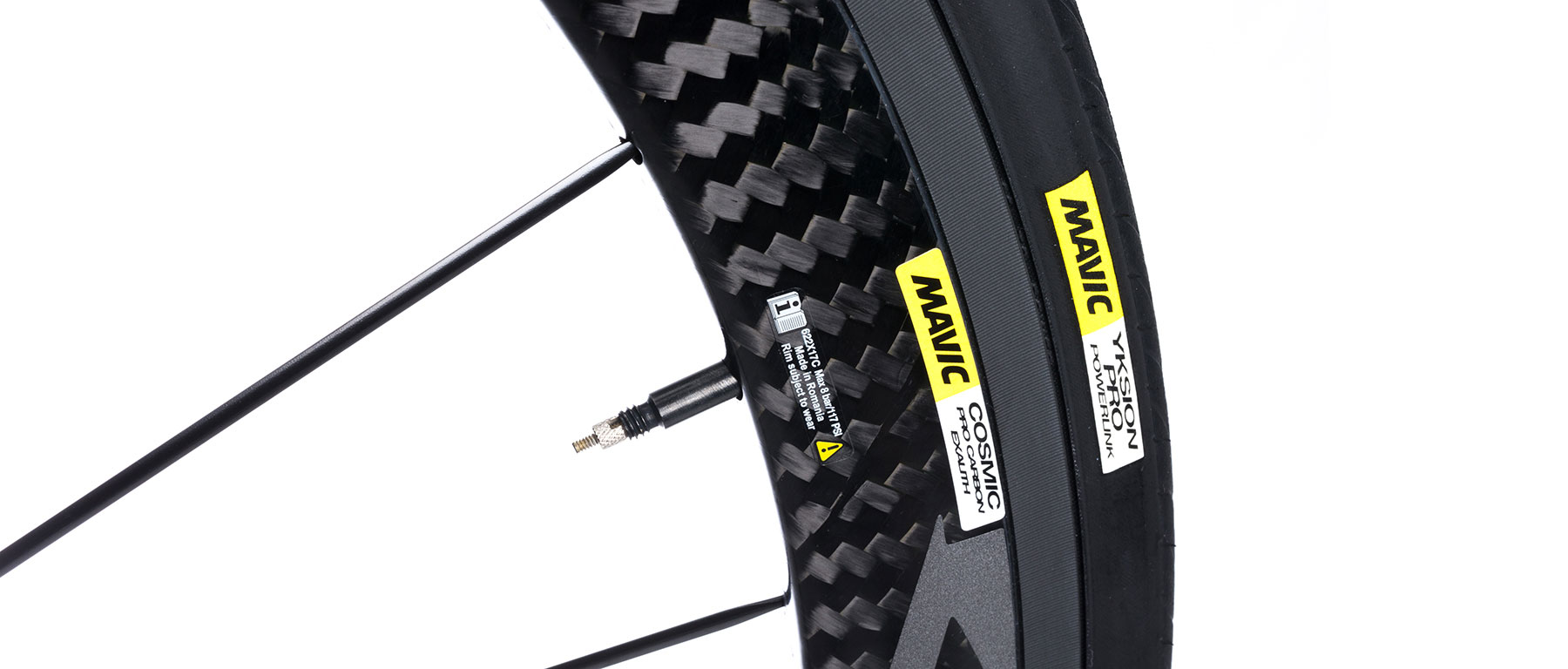 Mavic Cosmic Pro Carbon Exalith Rear Wheel Excel Sports | Shop From Boulder Colorado