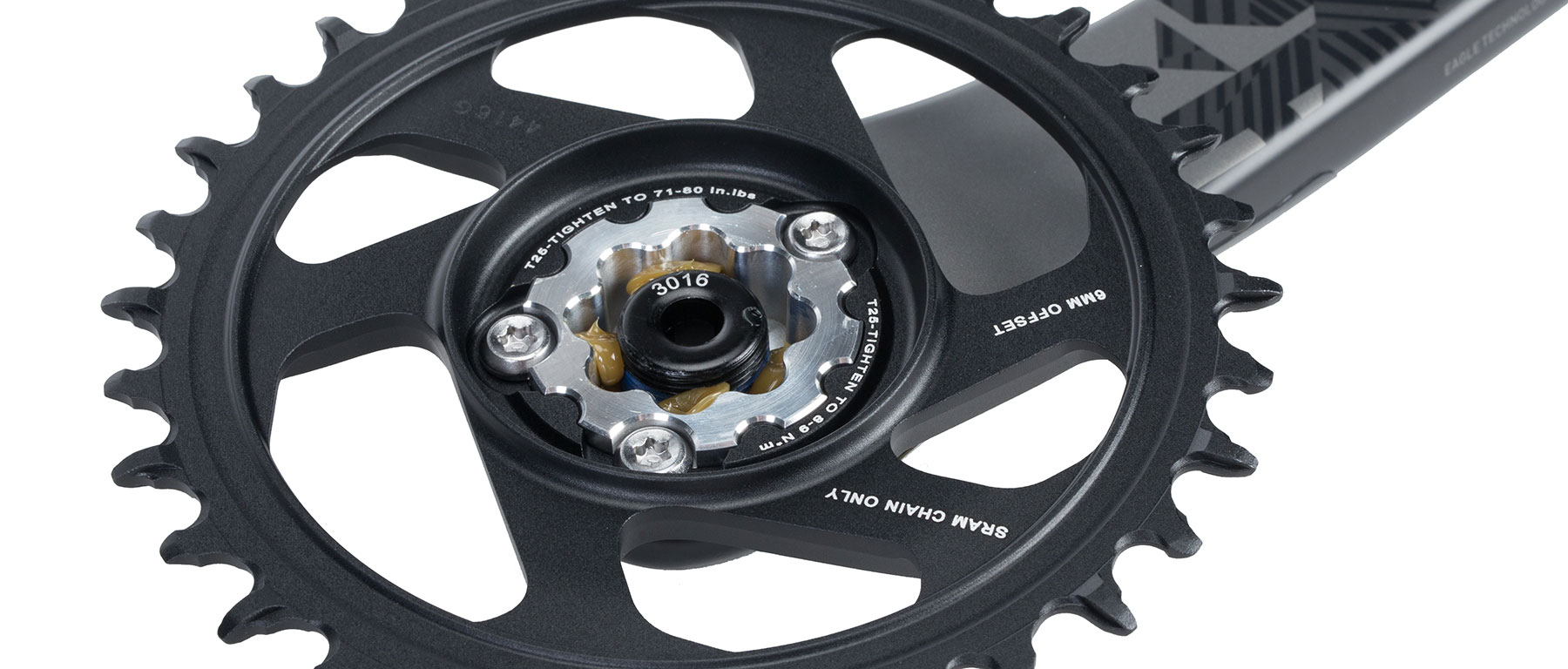 SRAM, X01 Eagle DUB C3, Crankset, Speed: 11/12, Spindle: 28