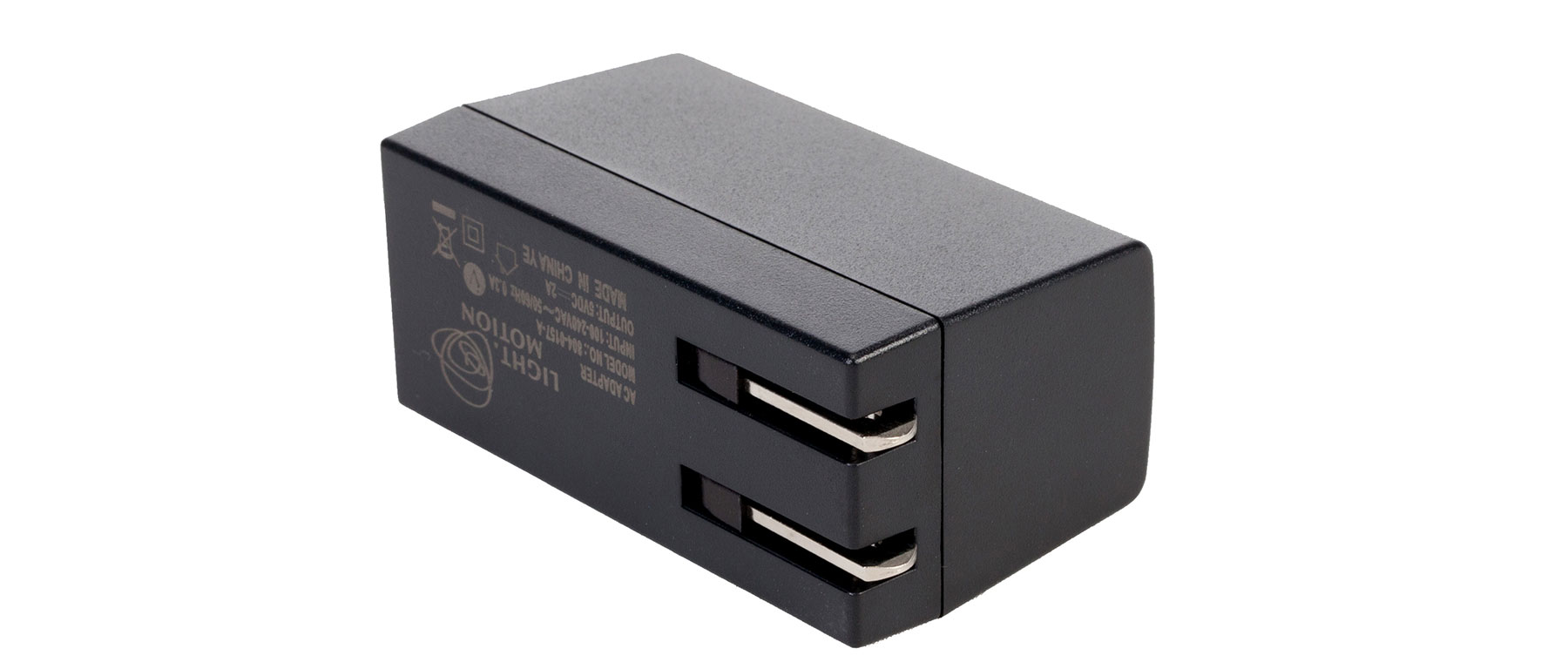 Light & Motion 2.0A USB AC Adapter