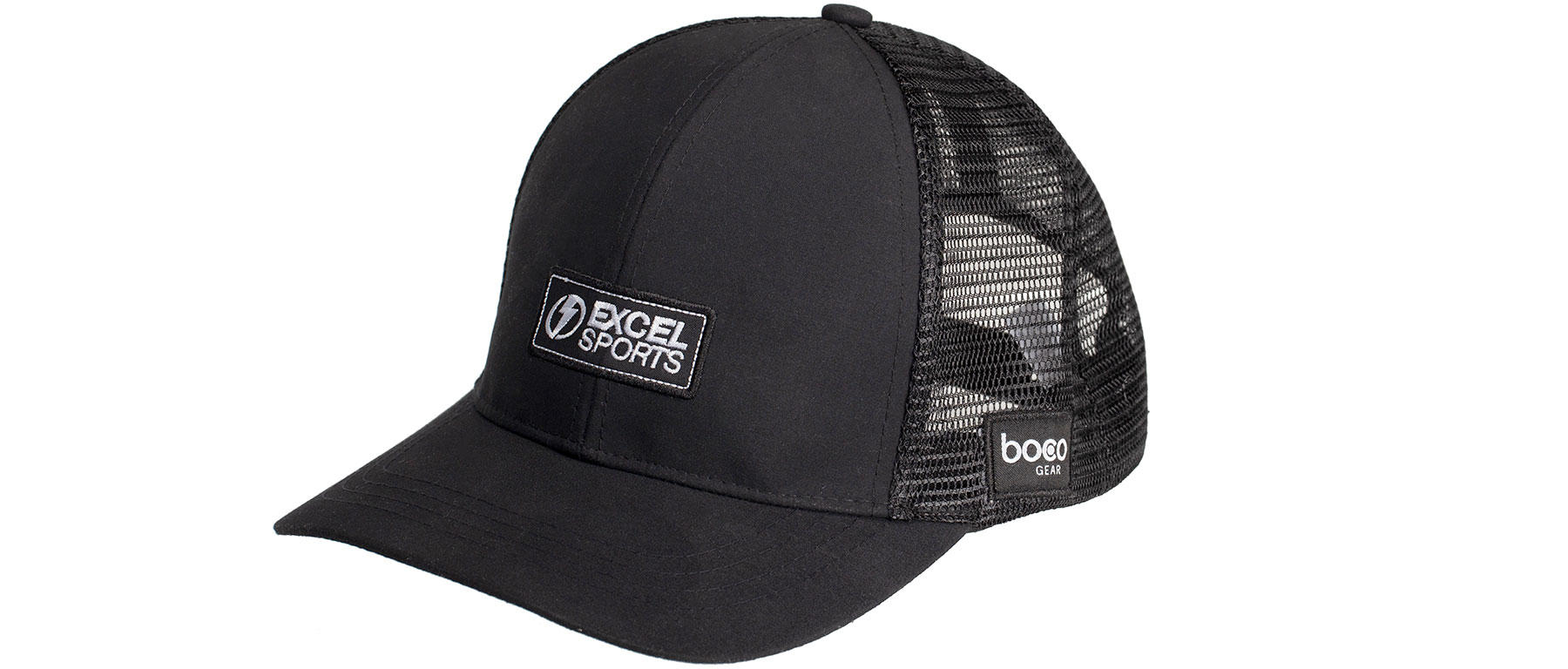 Excel Sports Logo Technical Trucker Hat