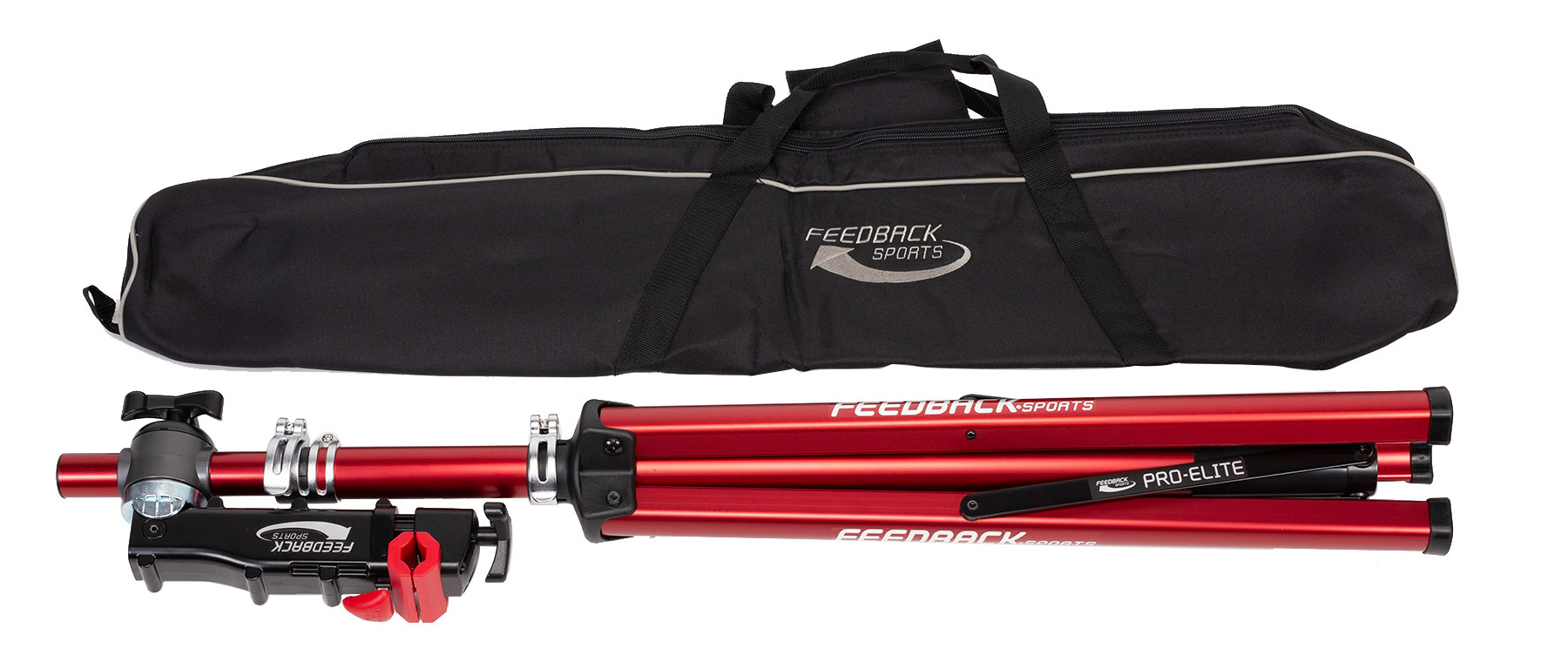 Feedback Sports Pro Elite Work Stand with Tote Bag