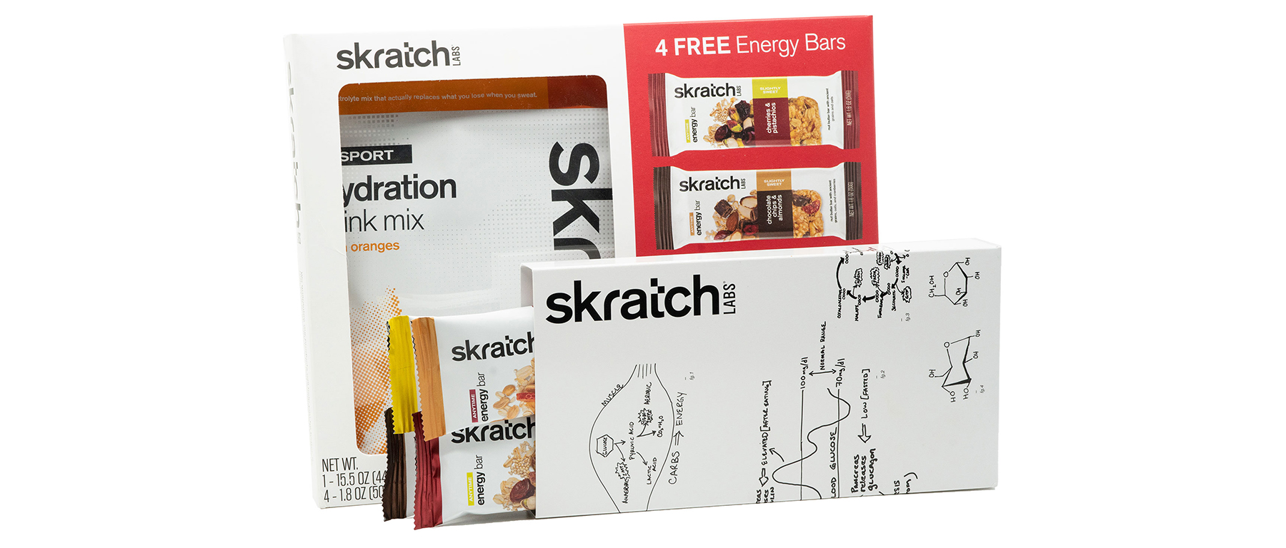 Skratch Labs Hydration Mix/Energy Bar Promo Box