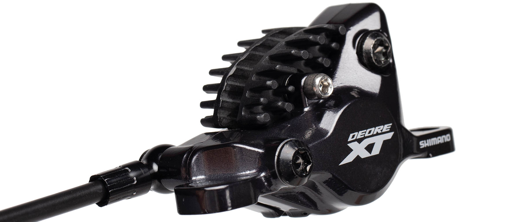 thumbnail image 2 of Shimano Deore XT BR-M8100 Hydraulic Disc Brake Caliper – Front Or Rear, With G03A Resin Pads 2 of 3