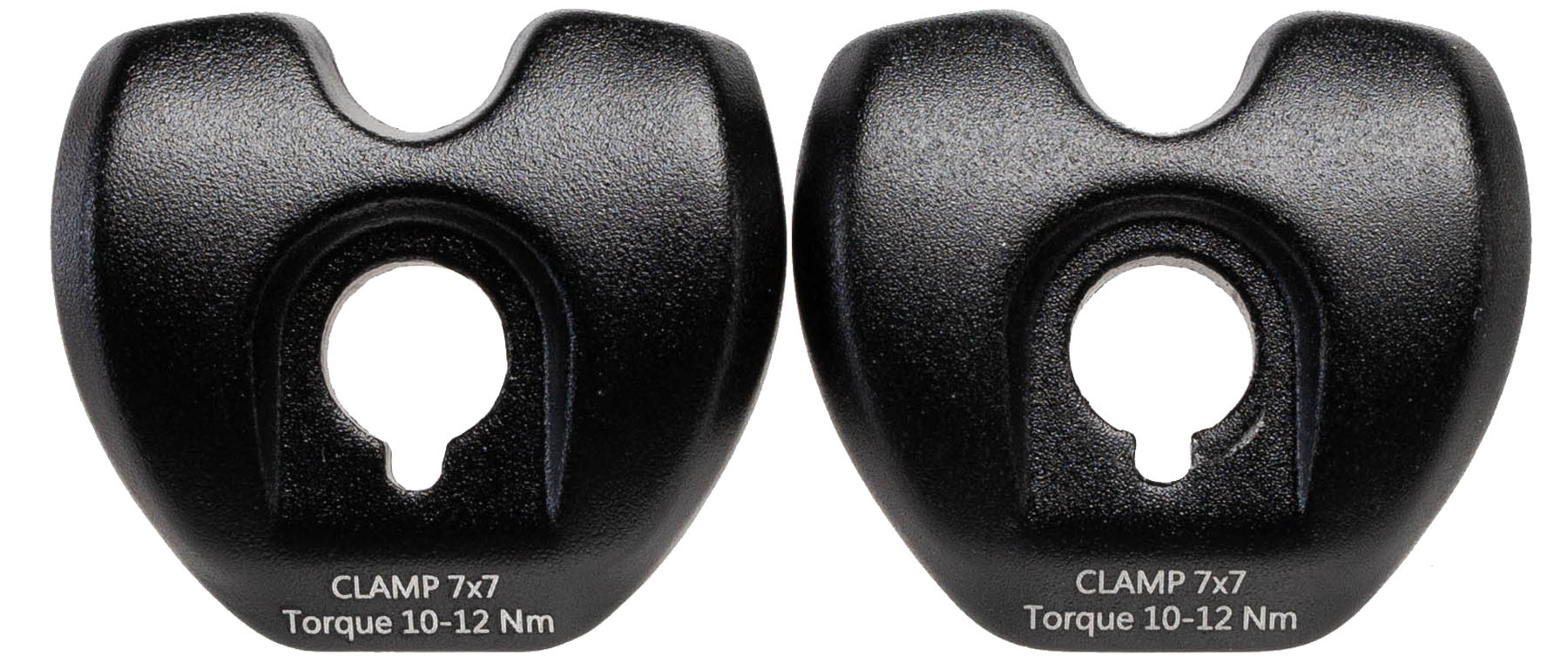 Black Inc Seatpost  Outer Rail Clamp Set