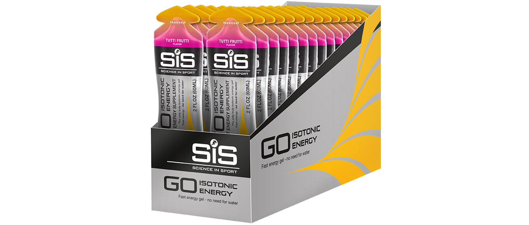 SIS GO Isotonic Energy Gel- Box of 30