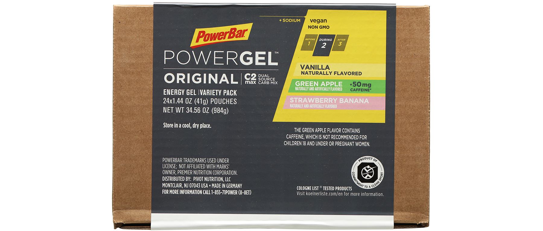 PowerBar PowerGel Original Box of 24