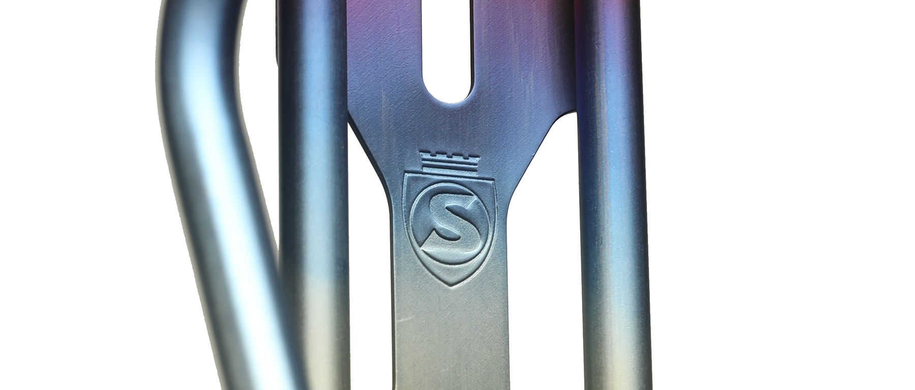 Silca Anodized Ti Bottle Cage- Straw Set