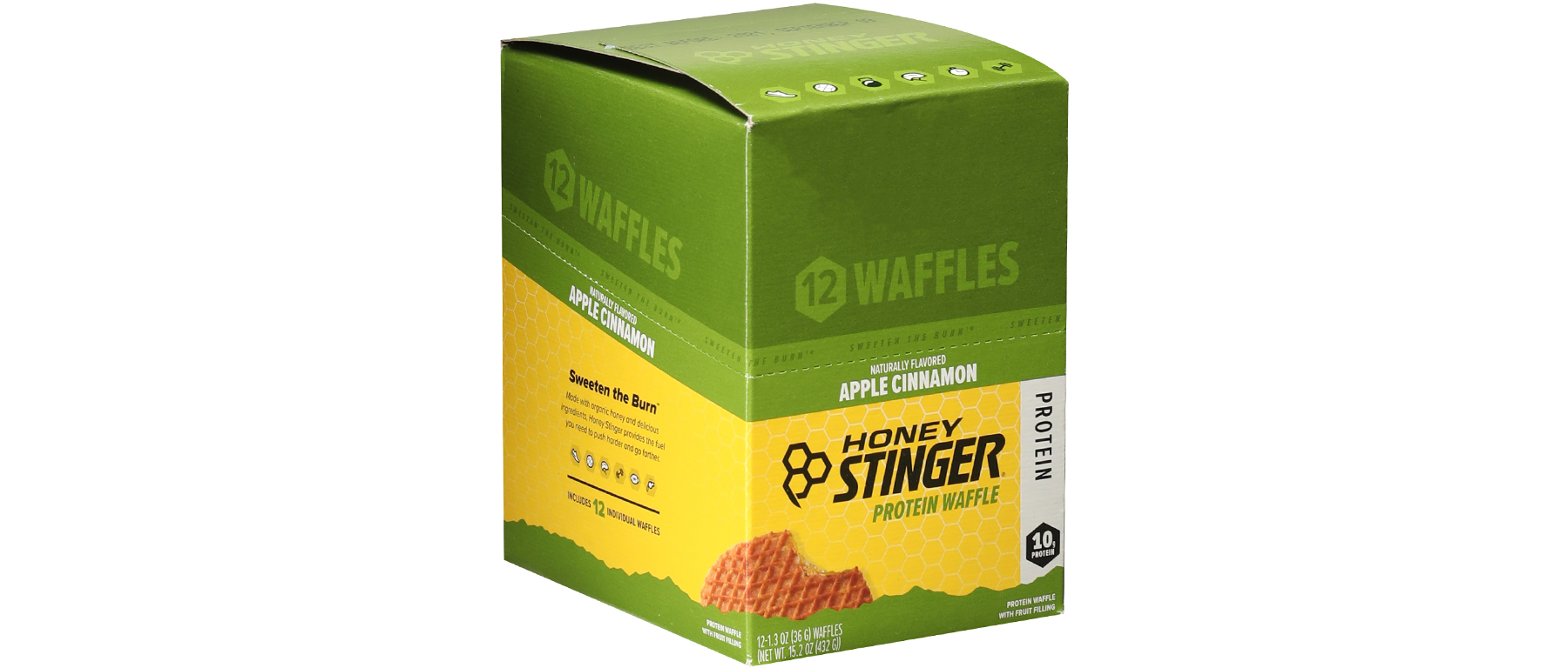 Honey Stinger Protein Waffle Box of 12