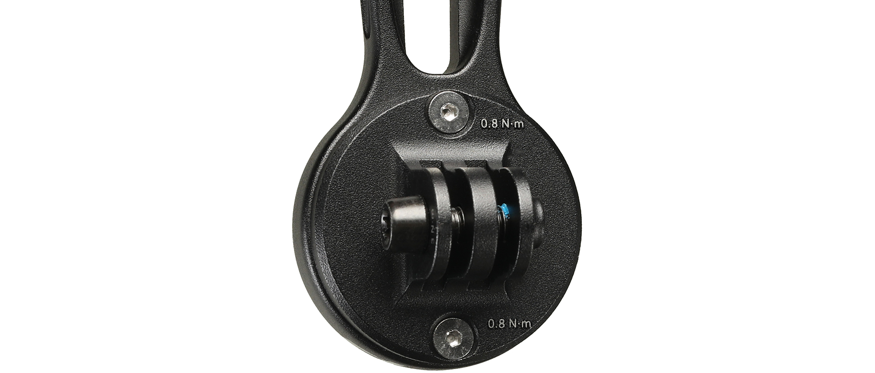 Support GPS Zipp QuickView 31.8 Quarter Turn - Pour Guidon Vélo, Multicolore, Fixation Rapide