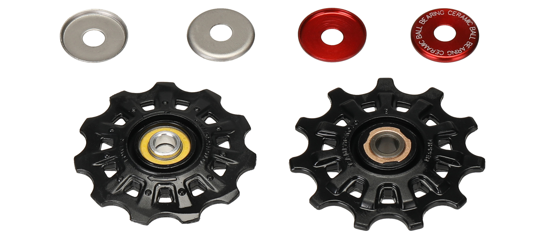thumbnail image 2 of Campagnolo 10-Speed Rear Derailleur Pulley Set – 8.4 Mm – RD-RE700 – Made In Italy 2 of 4