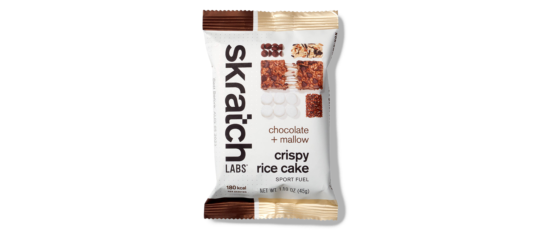 Skratch Labs Crispy Rice Cake Sport Fuel 8Pack Excel Sports Shop
