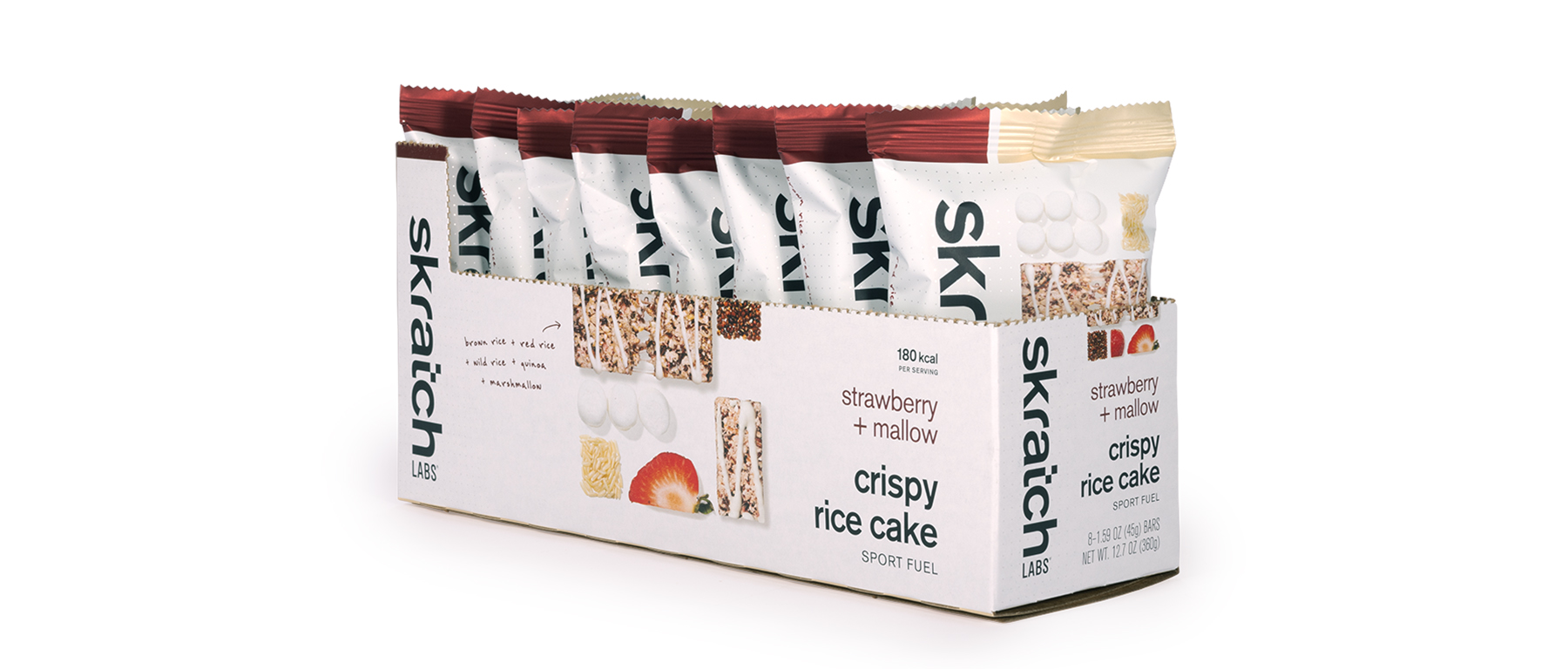 Skratch Labs Crispy Rice Cake Sport Fuel 8-Pack Excel Sports | Shop ...