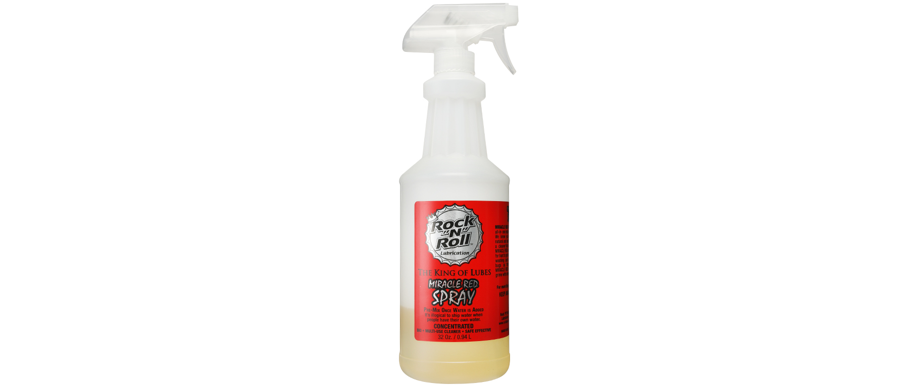 Rock N Roll Miracle Red 3-n-1 Degreaser Spray Concentrate 32oz