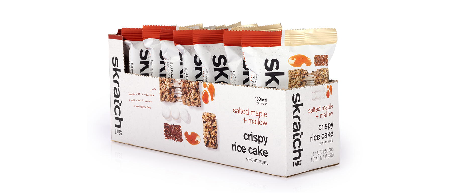 Skratch Labs Crispy Rice Cake Sport Fuel 8-Pack Excel Sports | Shop ...