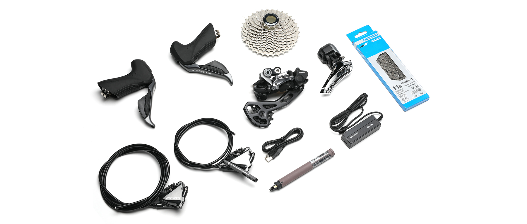 Shimano electronic online groupset