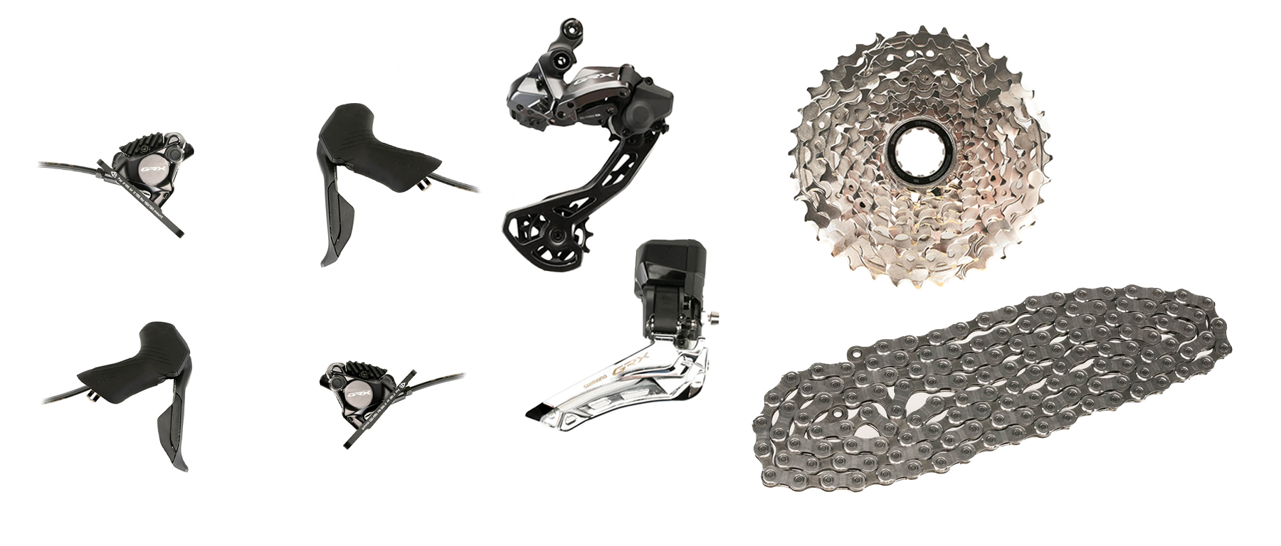 Shimano GRX-RX825 Di2 2x12-Speed Kit