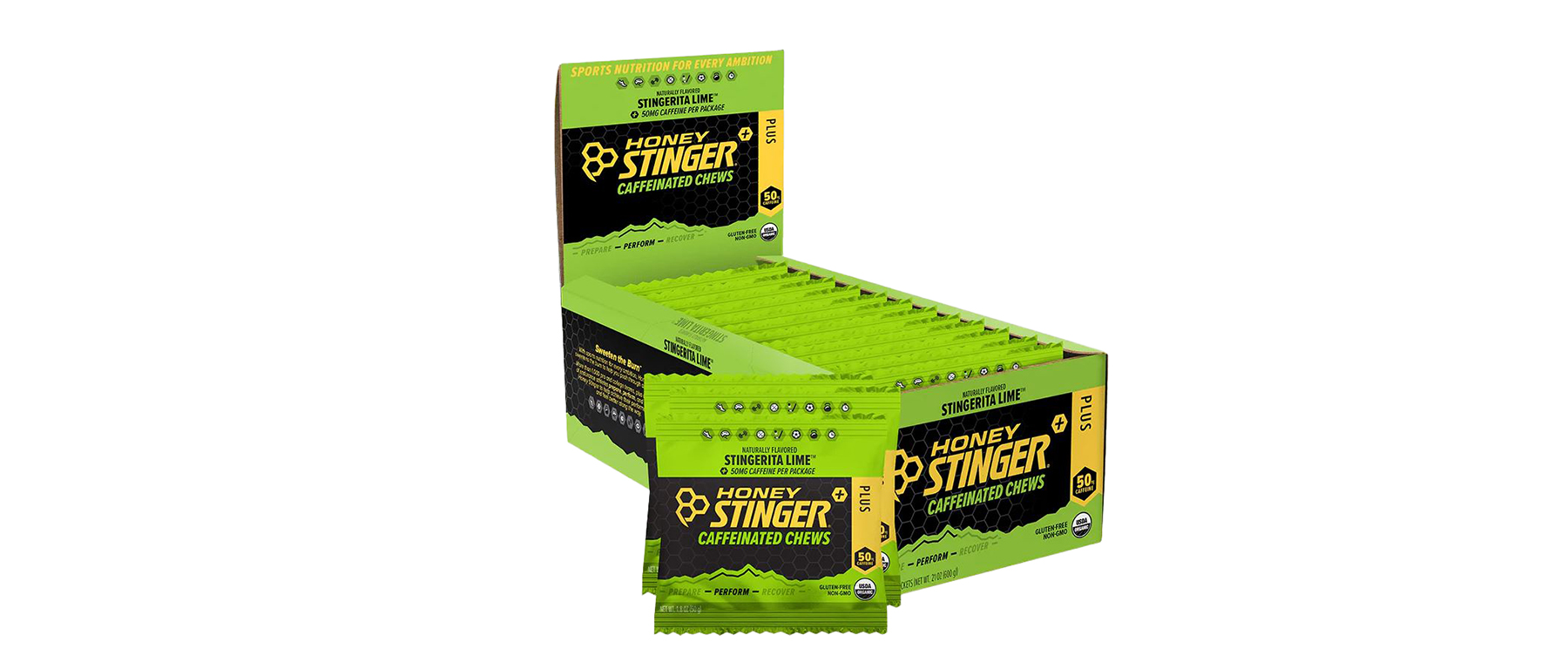 Honey Stinger Chews Box of 12