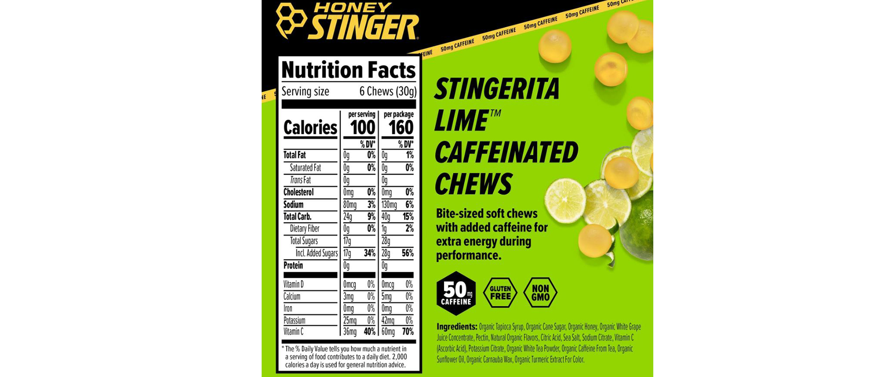 Honey Stinger Chews Box of 12