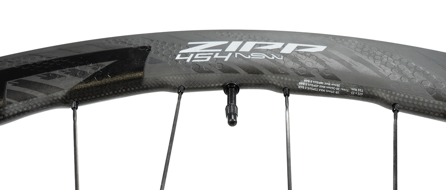 Zipp 454 NSW Tubeless Disc Rear Wheel