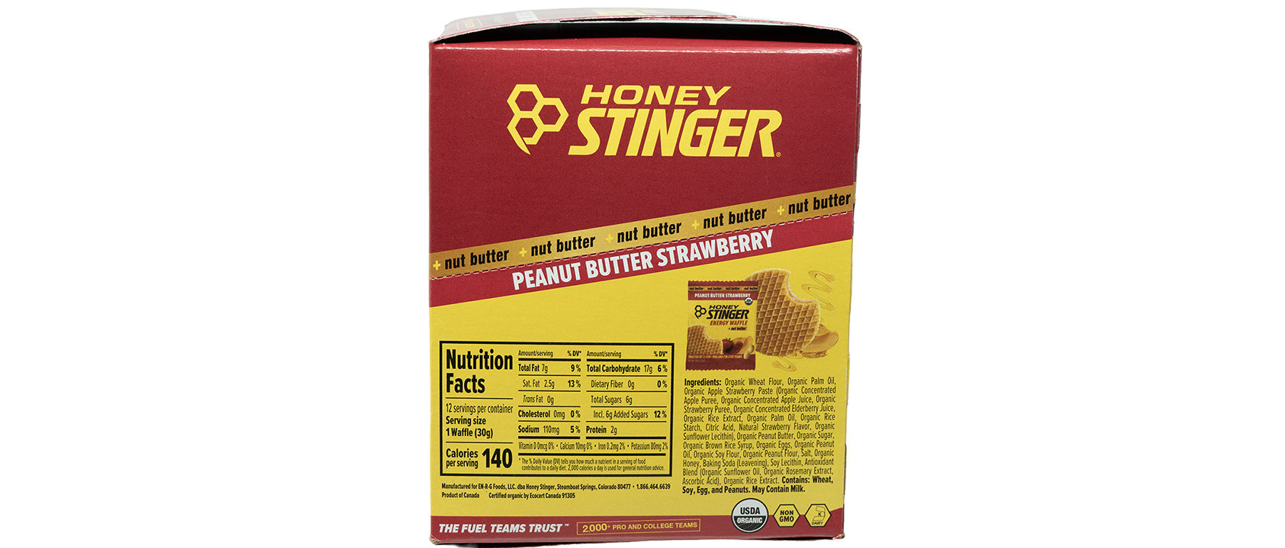 Honey Stinger Waffle Box of 12