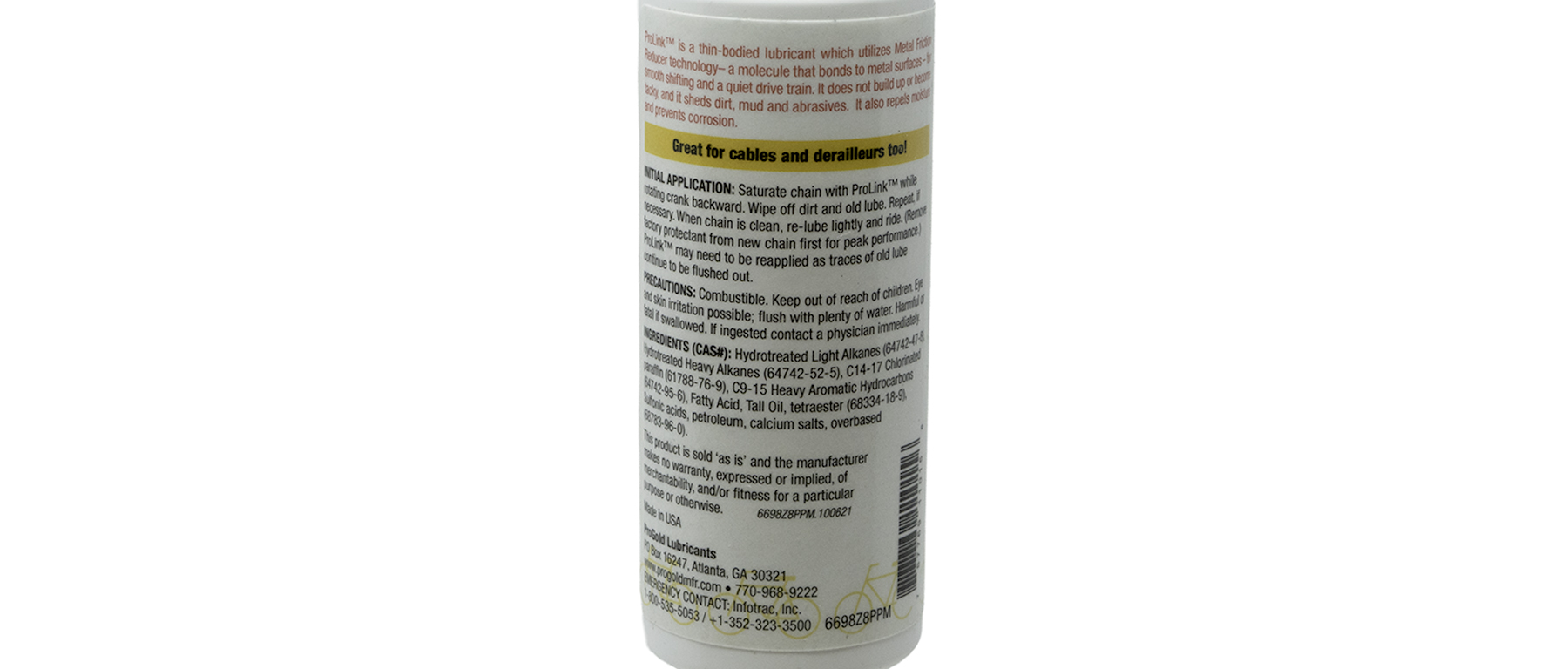 Progold ProLink Chain Lube 4oz