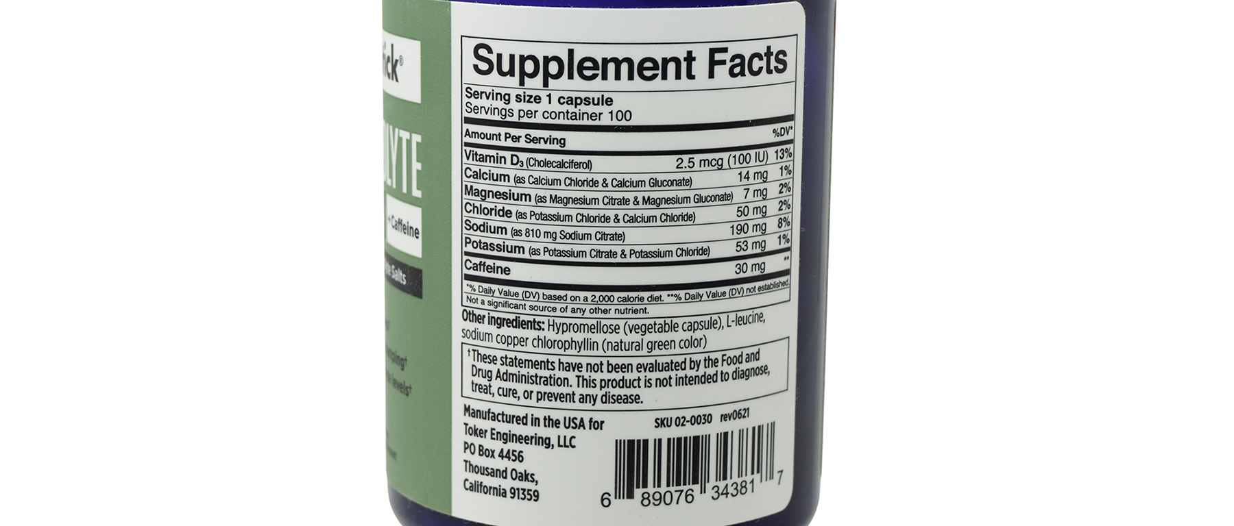 SaltStick Electrolyte Caps PLUS