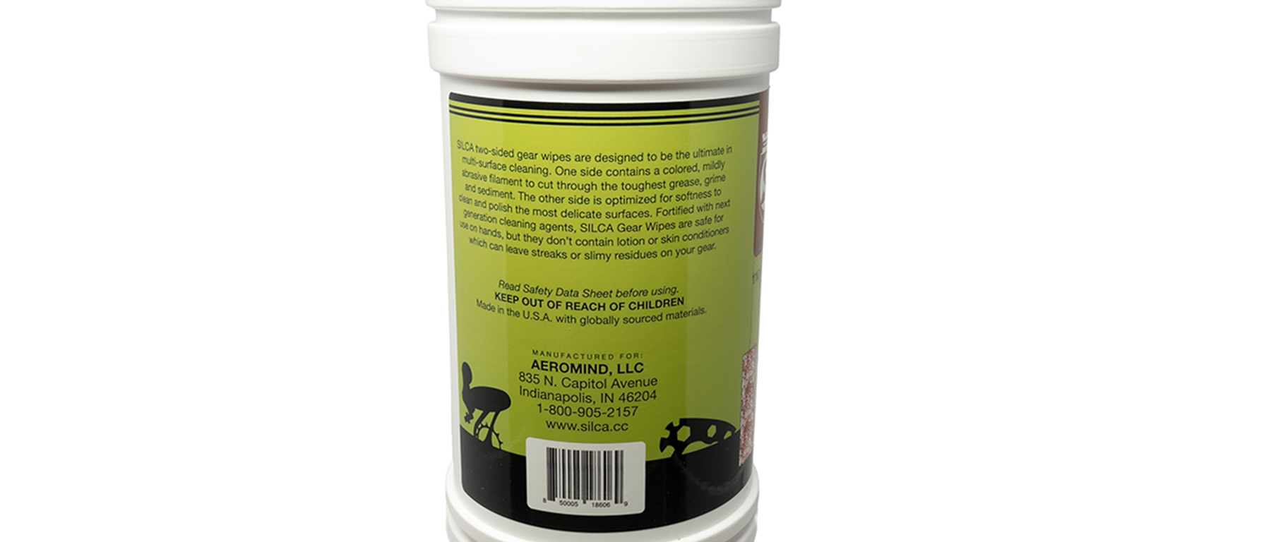 Silca Gear Wipes Canister
