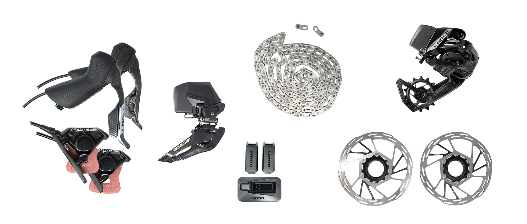 SRAM Force AXS E1 2x HRD Groupset