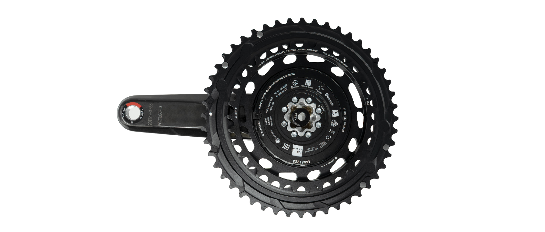 SRAM Force AXS E1 DUB Power Meter 12-Speed Crankset
