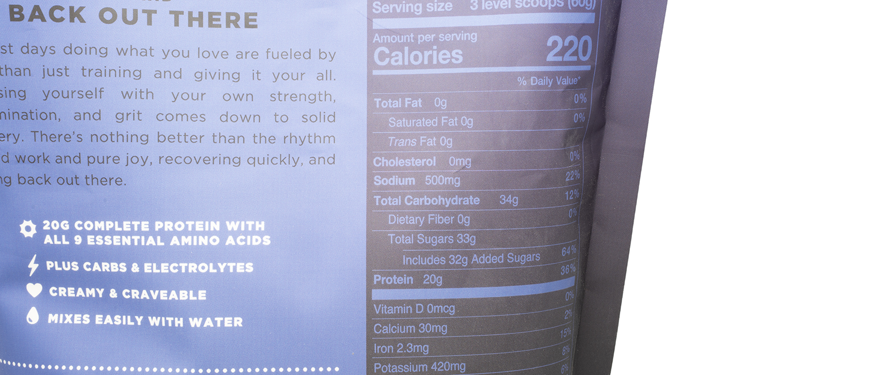 Tailwind Recovery Mix 20-Serving